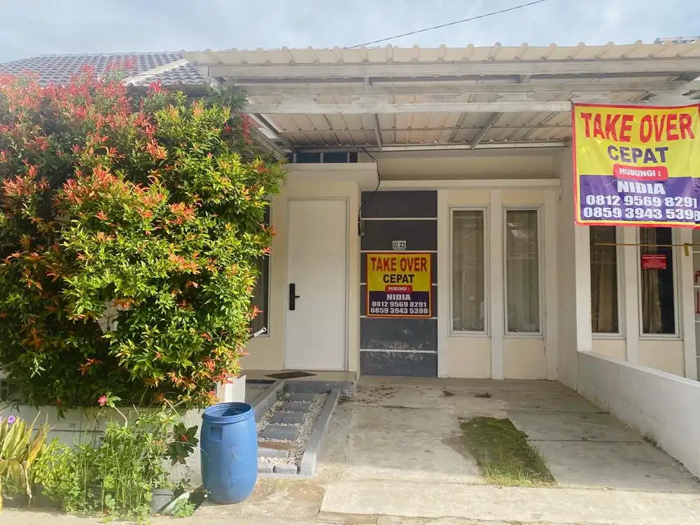TAKE OVER rumah siap huni
