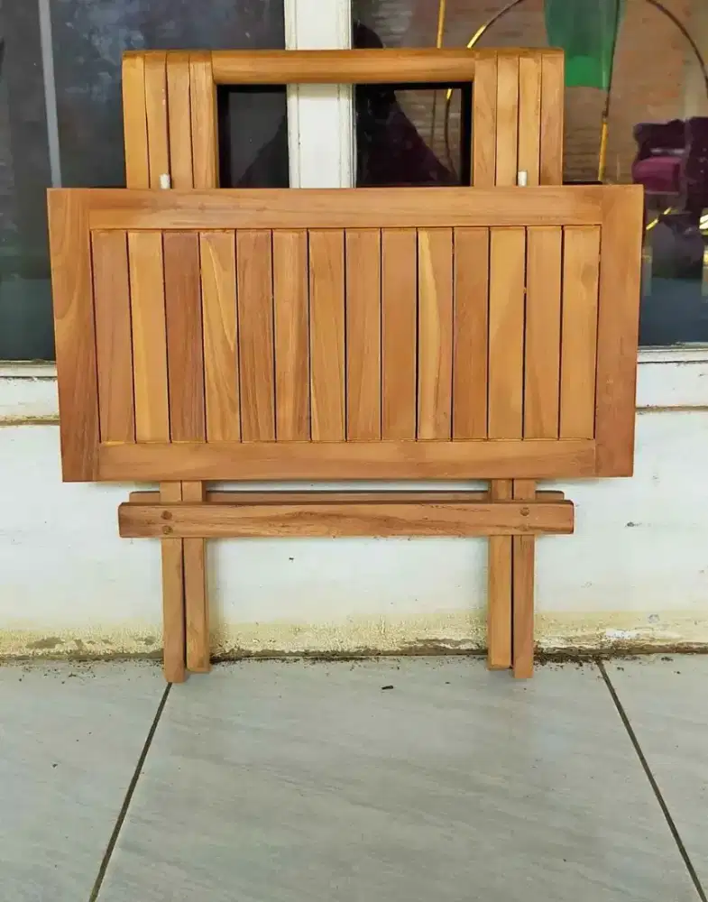 Meja lipat custom