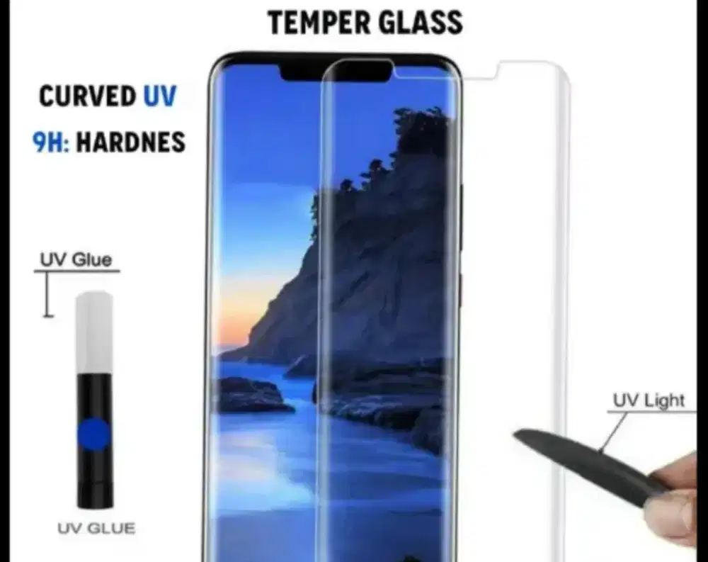 tampered glas uv huawei p30 pro