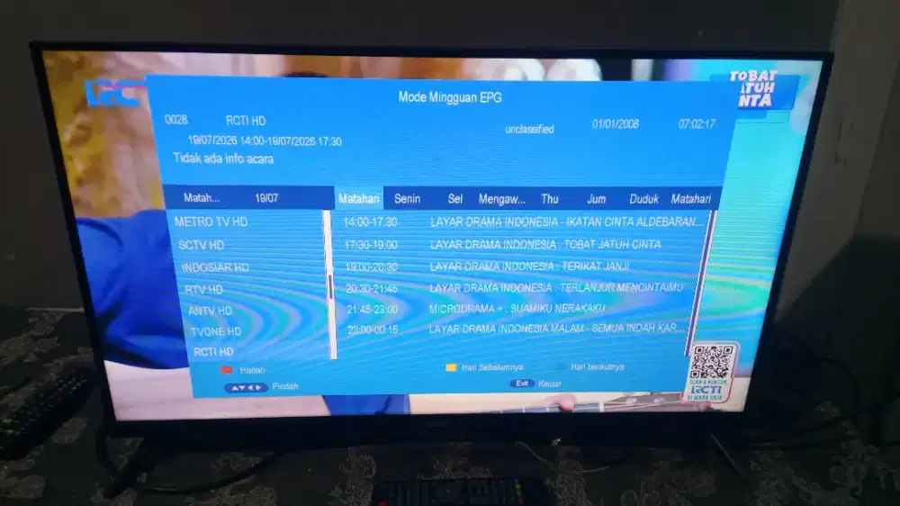 Tv led Aqua digital tv 32inchi likenew