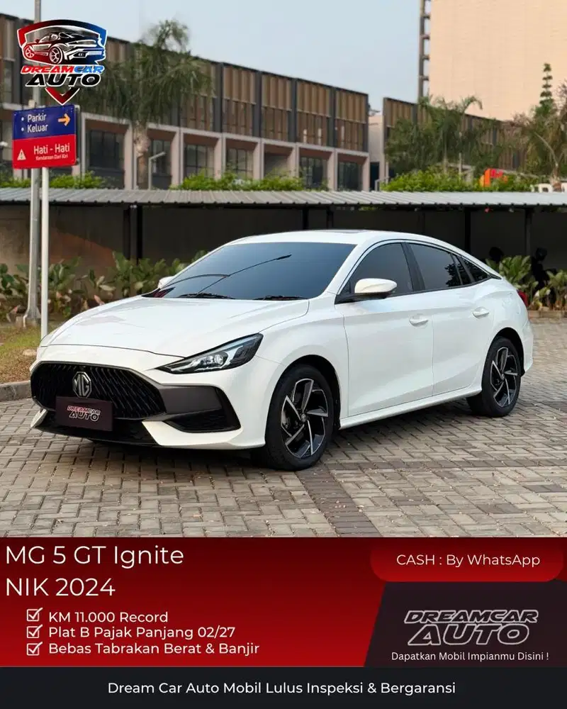 [ LOW KM 11.000 ] MG 5 GT Ignite sunroof 2024 non activate ismart