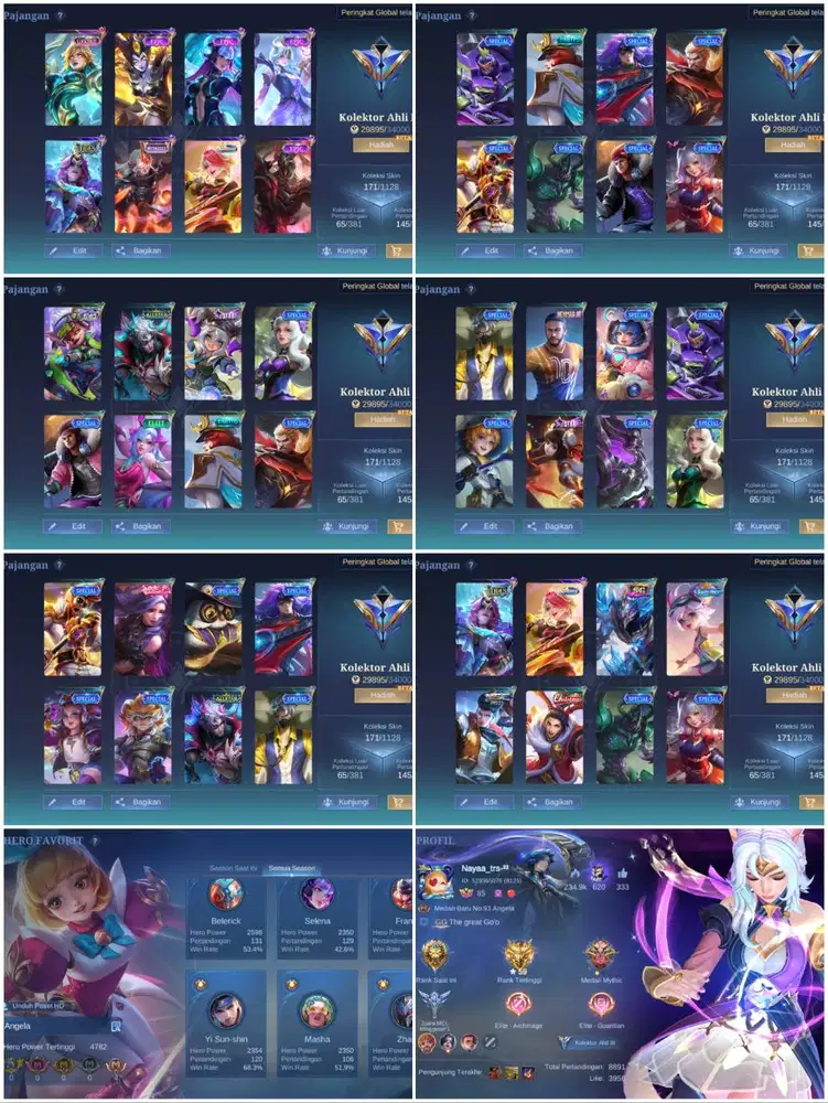 Jual Akunn MLBB