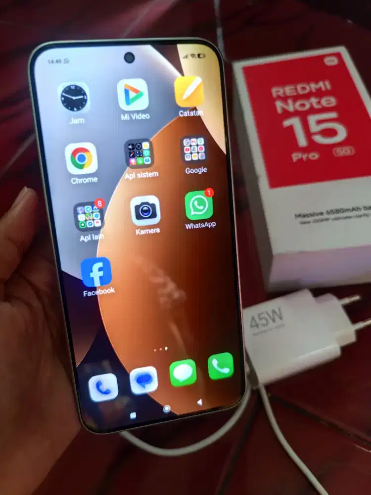 Redmi note 15 pro 8/256