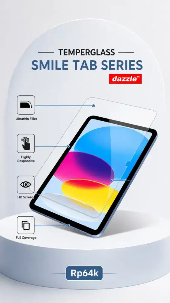Temperglass Smile Tab series