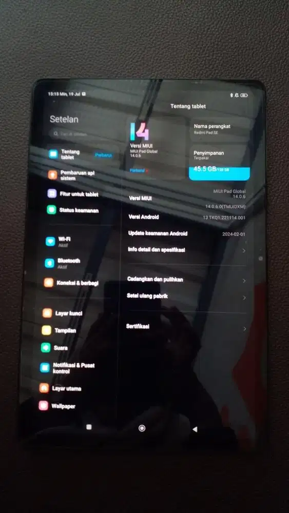 Dijual Redmi Pad Se 4/128gb