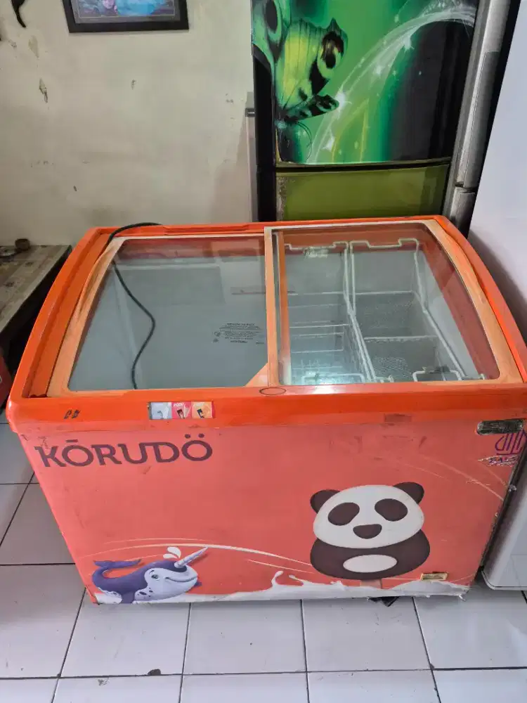 Freezer haier kap 280 liter orisinil
