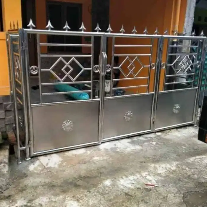 harga pagar stainless per meter