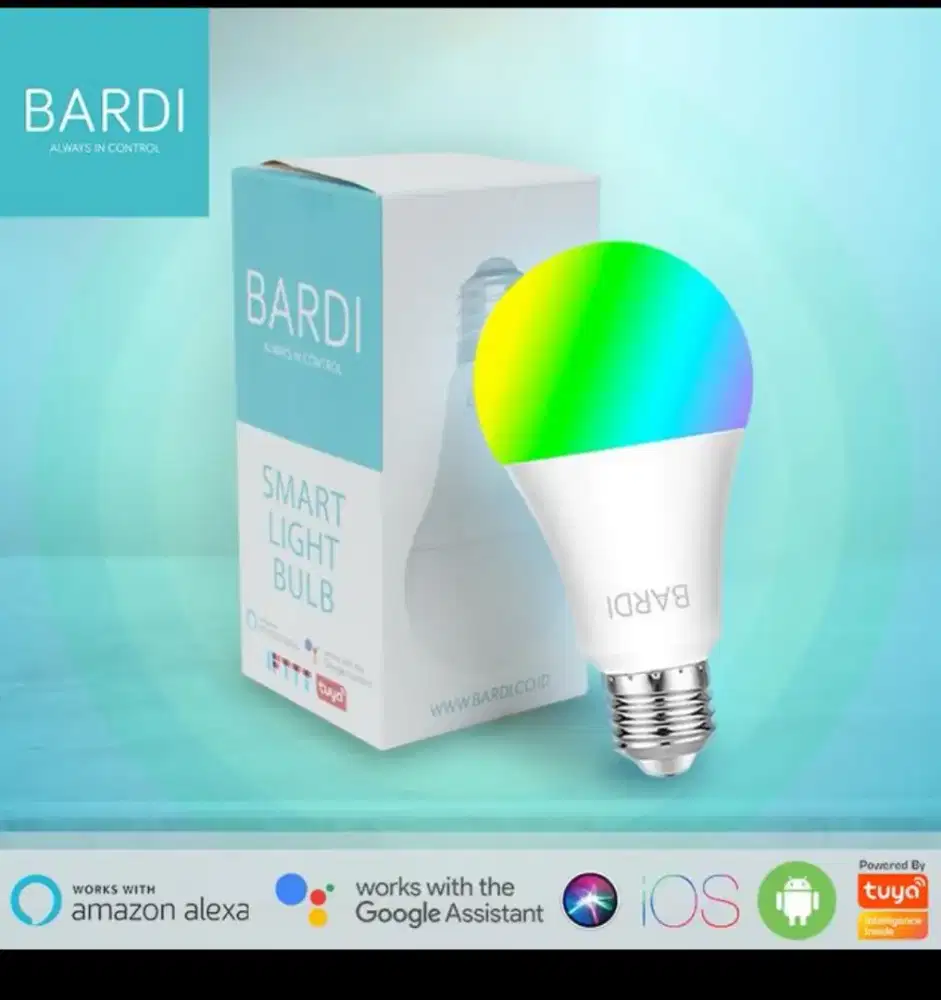 Di jual cepat lampu bardi 9 wat RGBWW