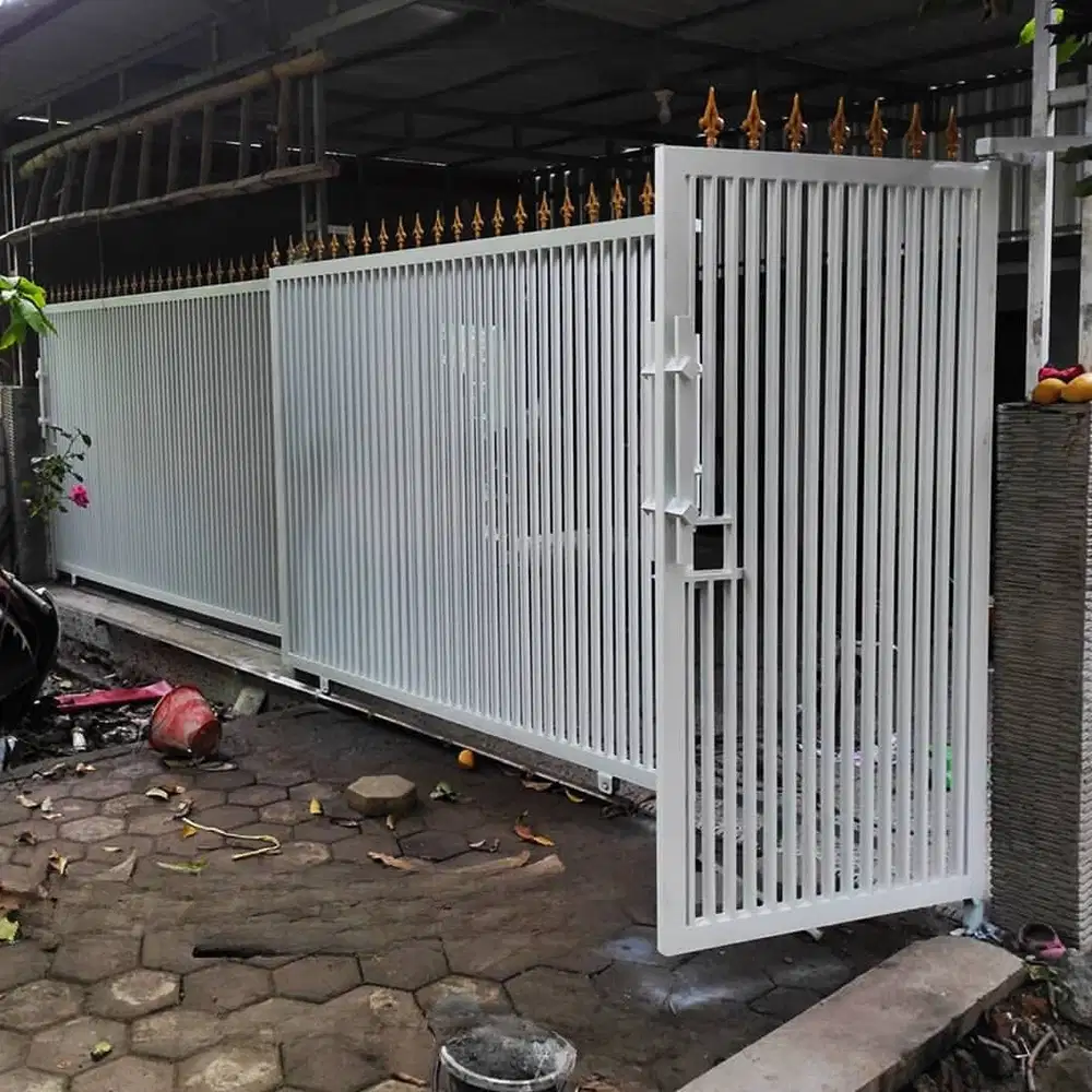 pintu pagar dorong terbaru