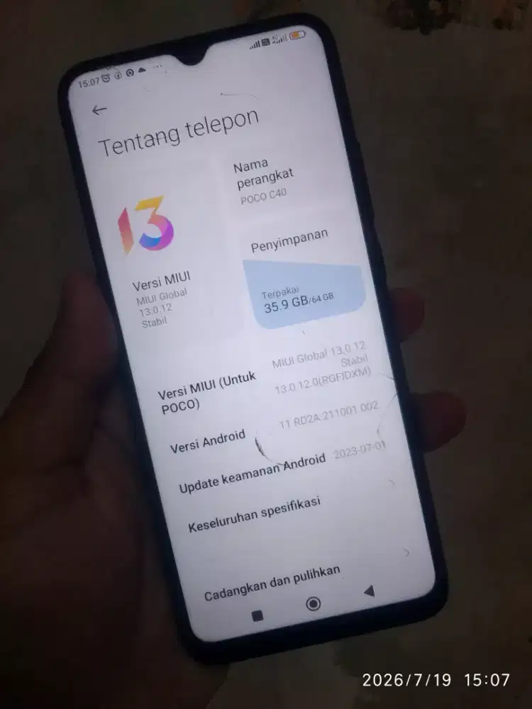 POCO C40 4+1/64gb