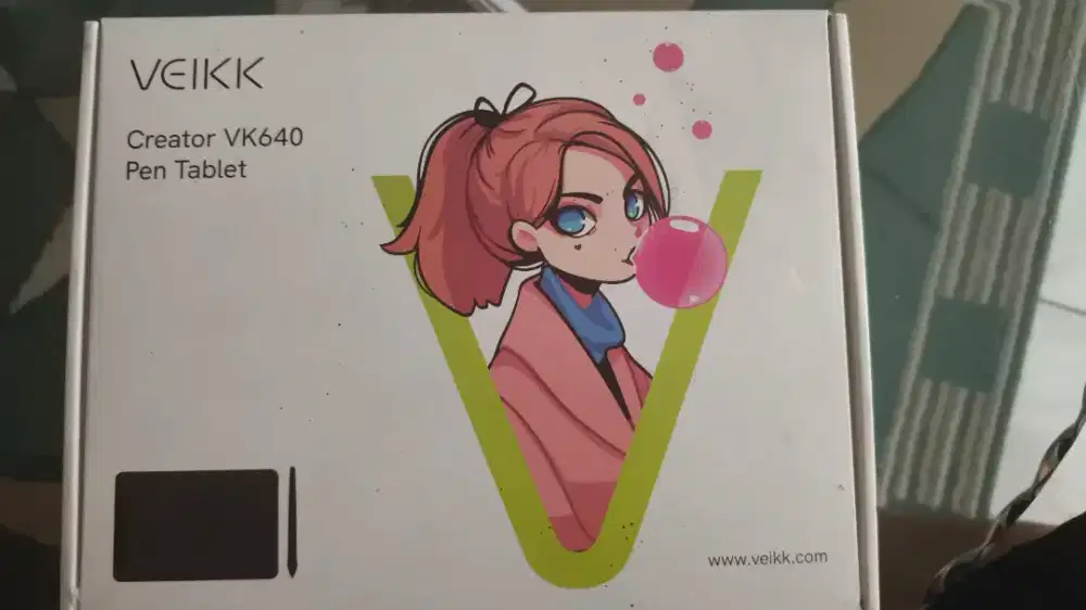 Veikk vk640 pen tab second