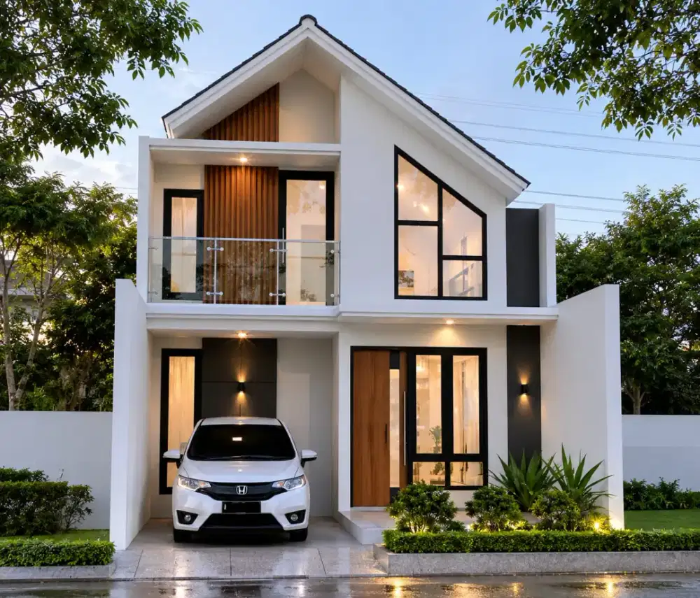 Rumah mezzanine di tajur halang , 2 kamar tidur dan 2 kamar mandi