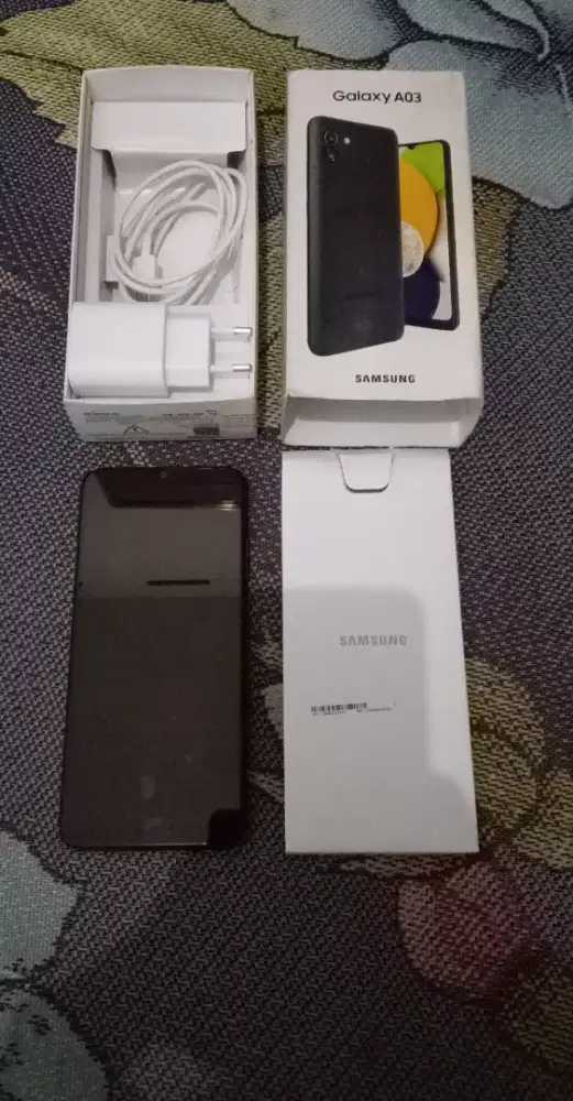 Samsung galaxy A03 full set ram 4/64
