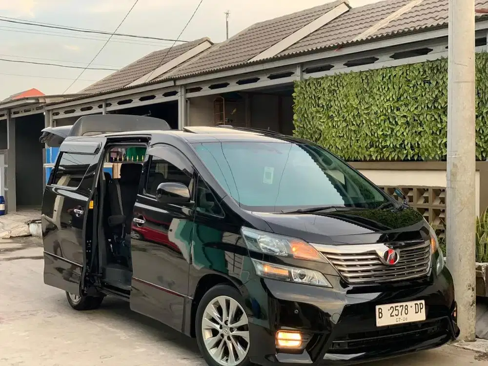 Velfire mulus siap pake