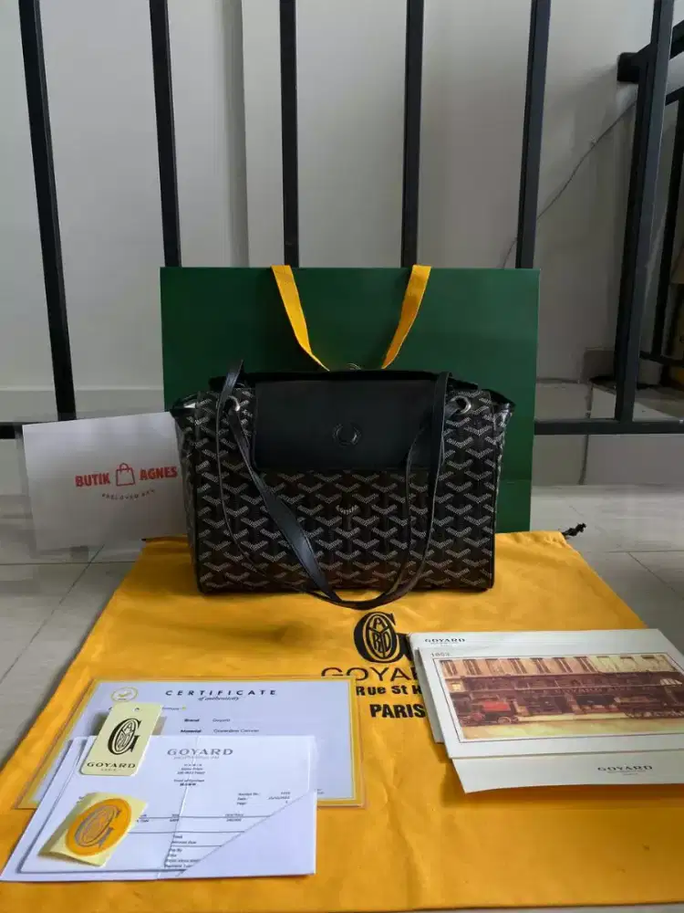 Nego Preloved Rouette PM Tote Bag Black authentic