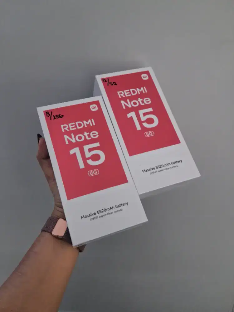 ‼️PROMO REDMI NOTE 15 5G TERMURAH GARANSI RESMI‼️
