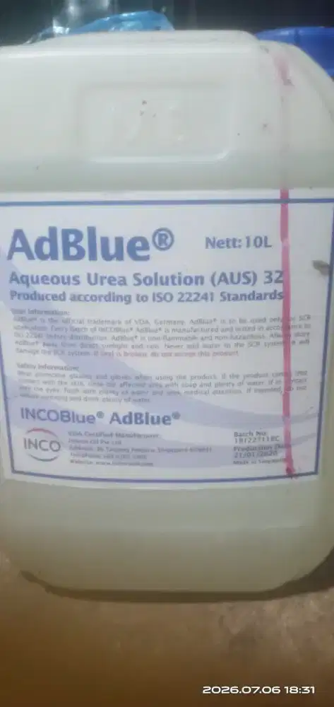 Adblue murni original