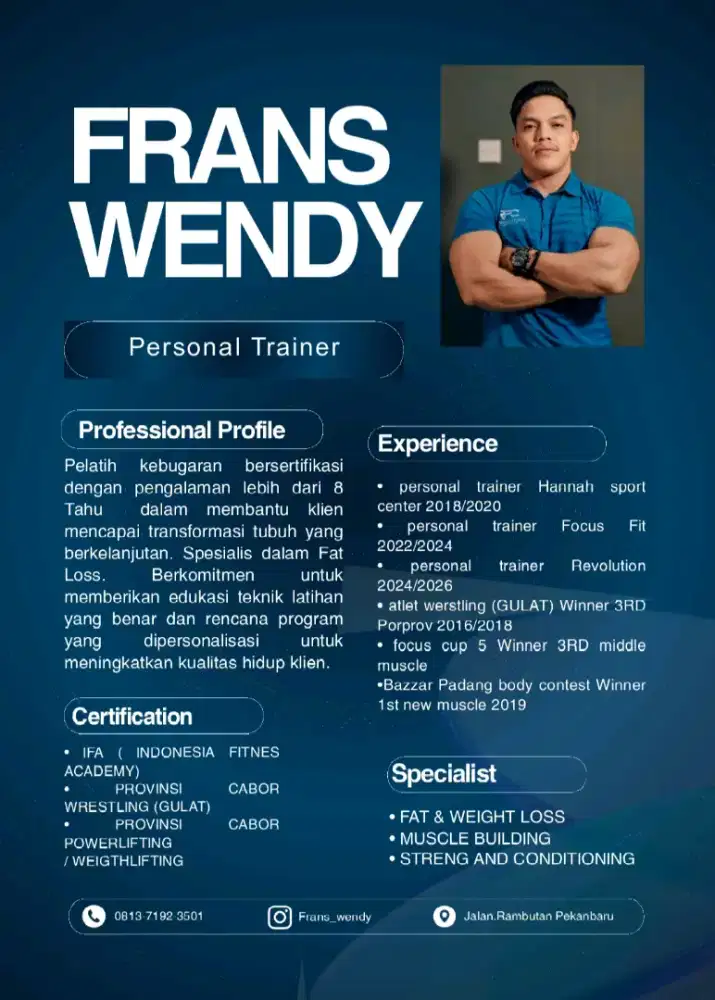Profesional Trainer fitness