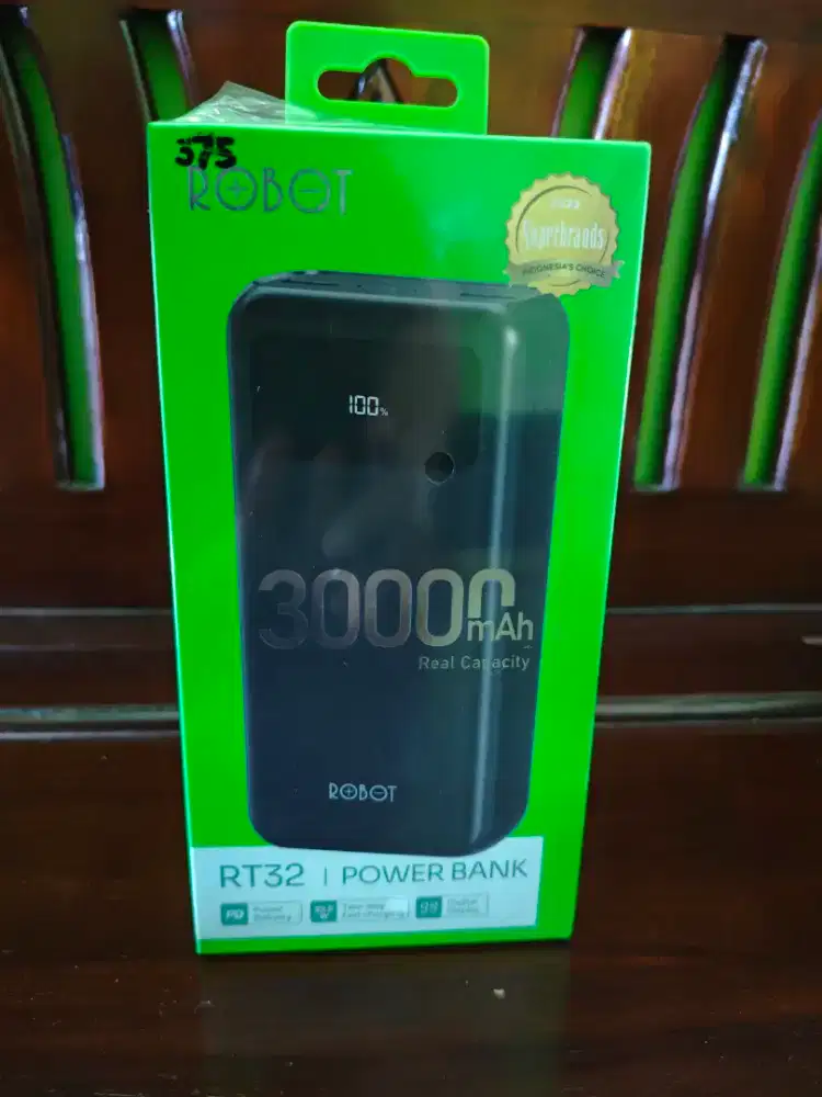 Powerbank Robot RT32 30000 Mah Original