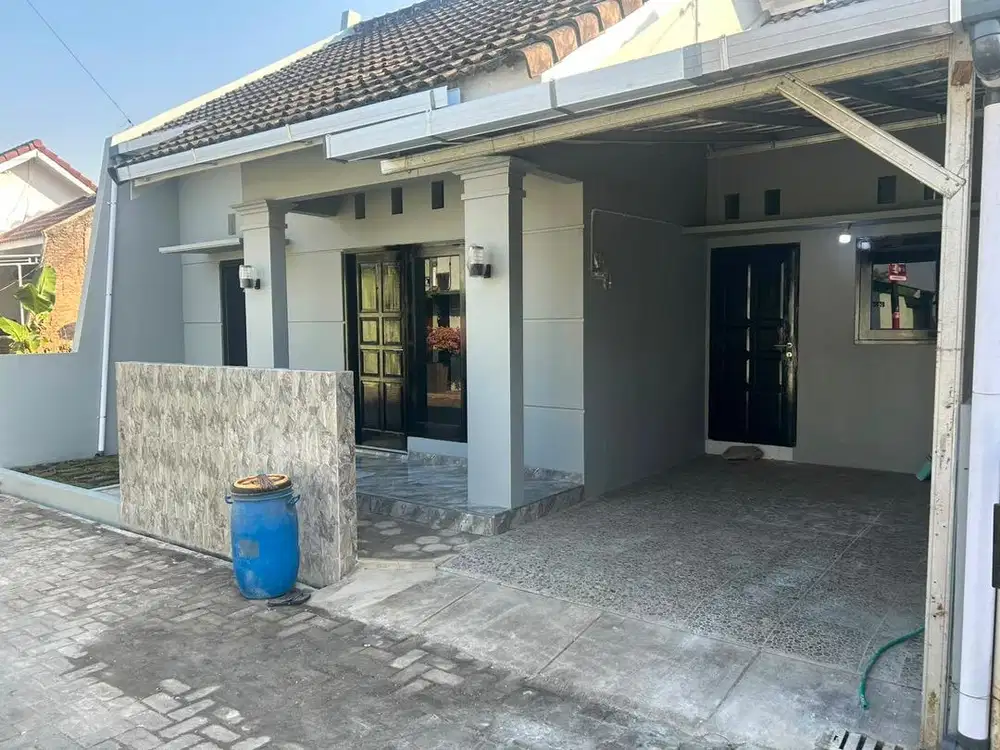 Rumah bangunan baru, di kontrakkan / disewakan