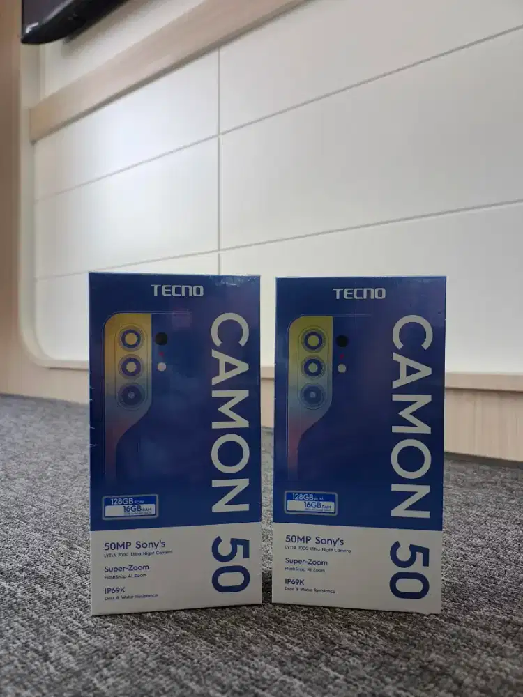 TECNO CAMON 50 4G NEW GARANSI RESMI