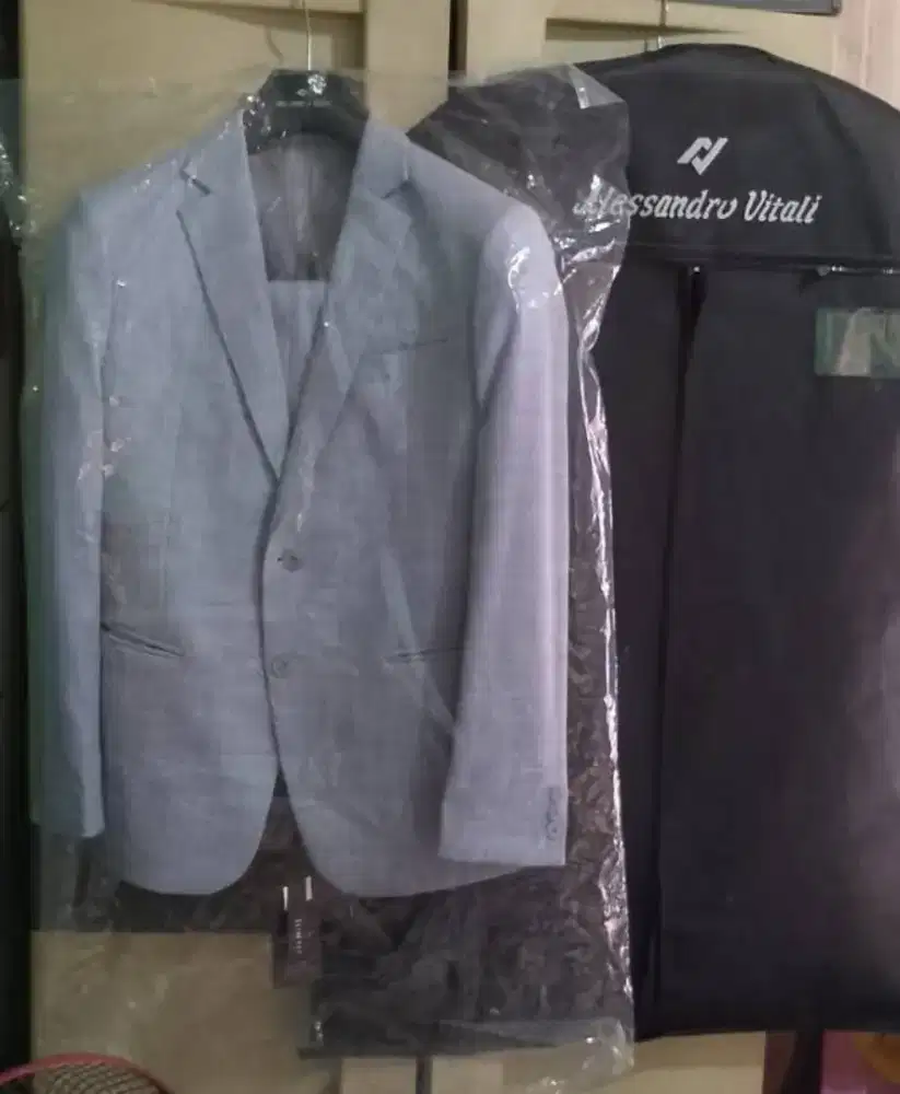 Jual Rugi Setelan Jas Blazer Allesandro Vitali ORIGINAL