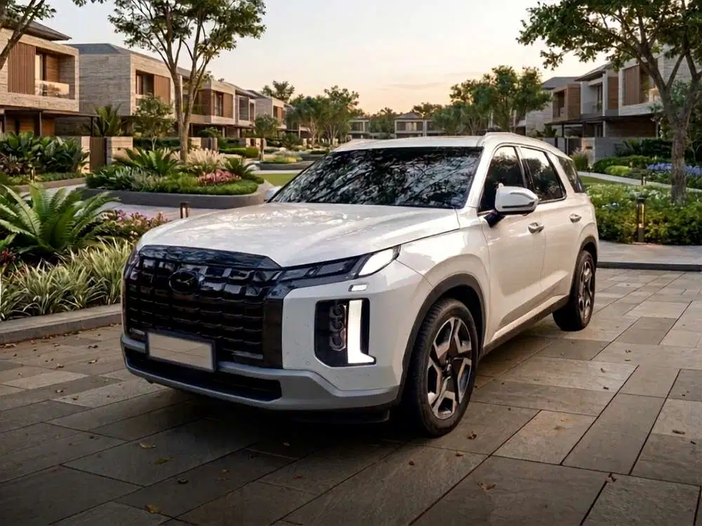 Hyundai Palisade Signature Facelift 2023 Diesel Whote on White