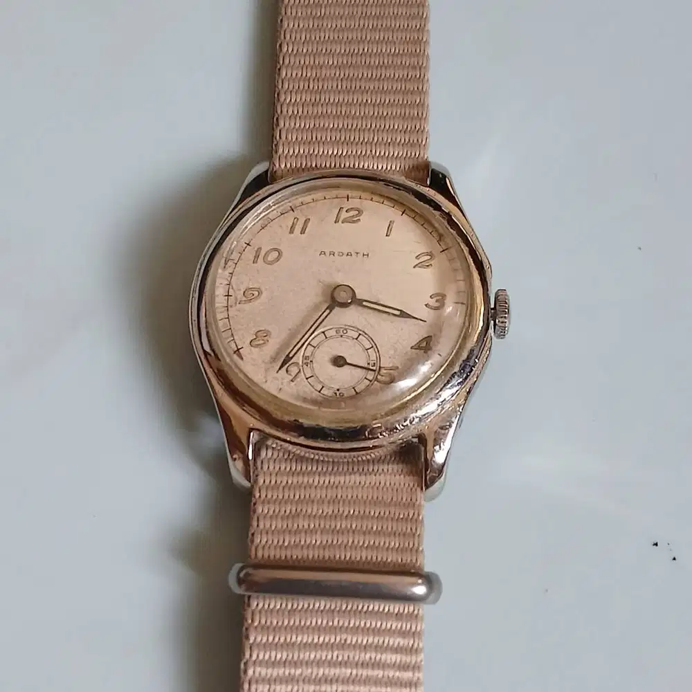 Ardath Vintage Manual Winding Mesin 24 Jam Ada Grafir Merk Ori