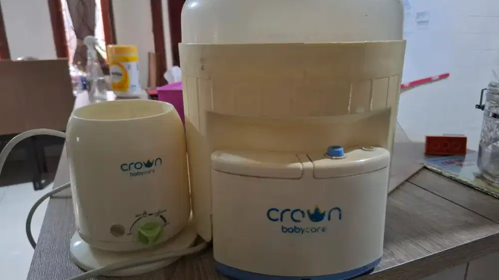 Dijual sterilan botol dan pemanas susu/makanan bayi crown bekas