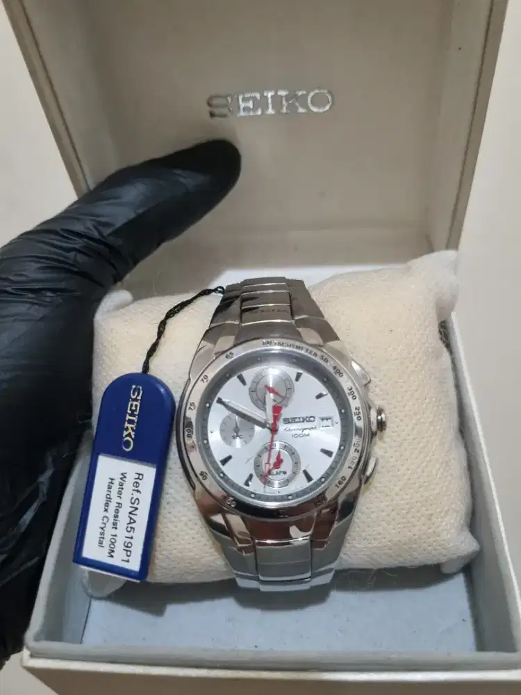 Seiko chronograph alarm SNA519P1