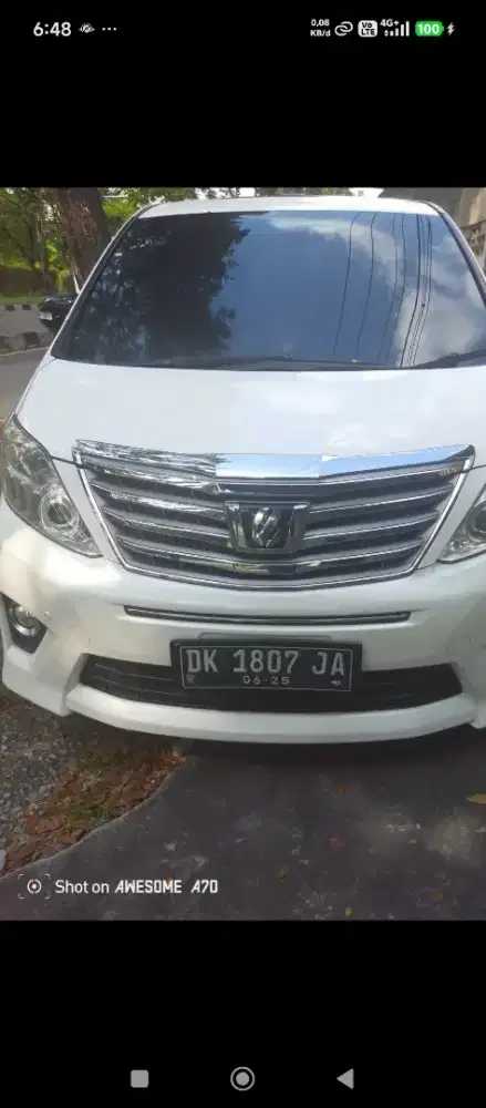 Jual / kredit alphard 2012 tanpa bunga riba