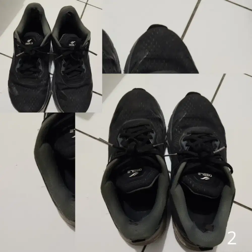 Desle - Sepatu Sneakers Casual Sport Sekolah Pria Dewasa