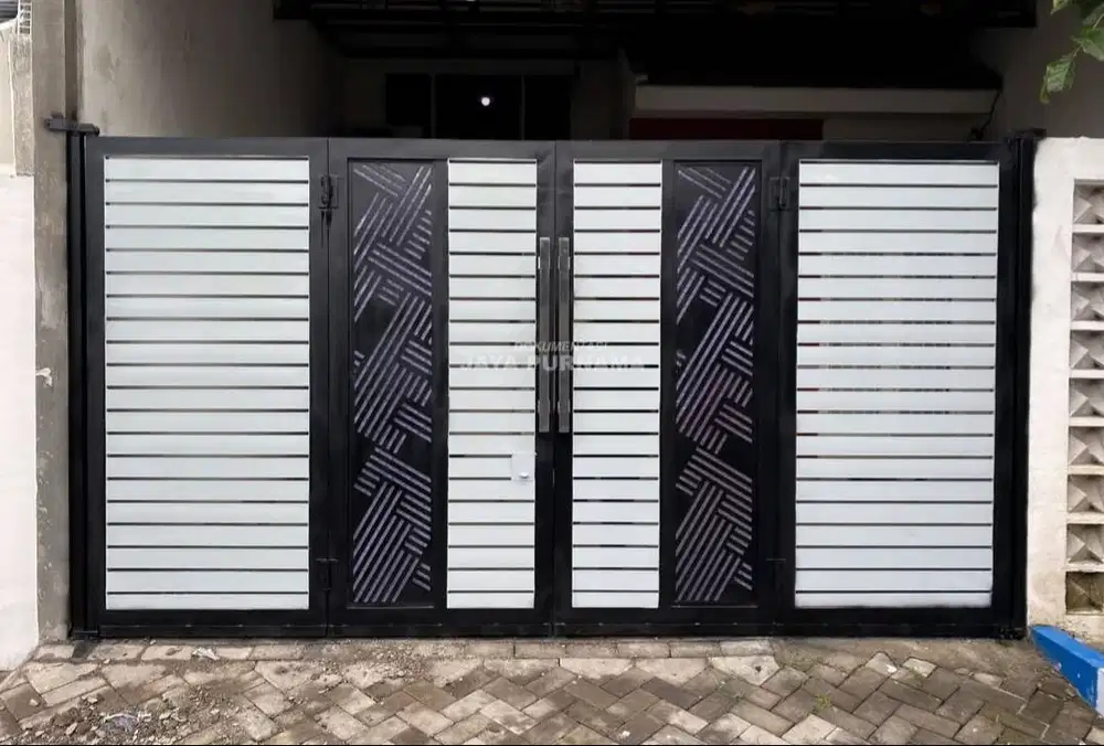 Pagar Rumah Minimalis Model Terbaru