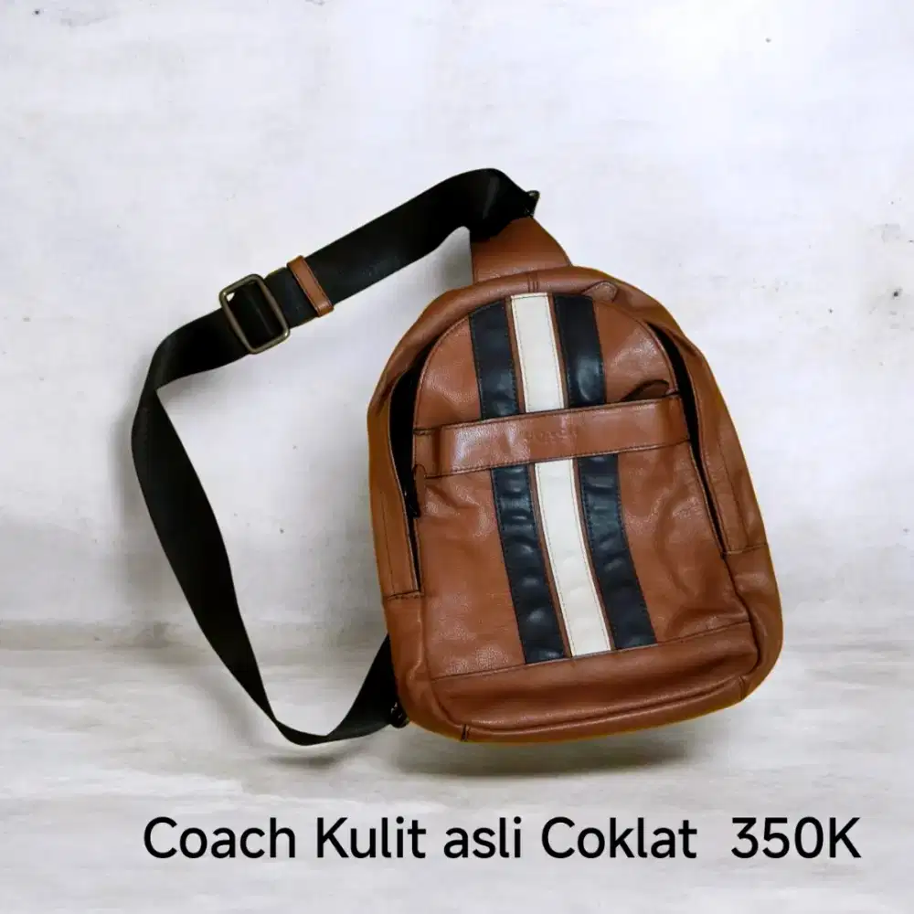 Tas Kulit Coklat COD