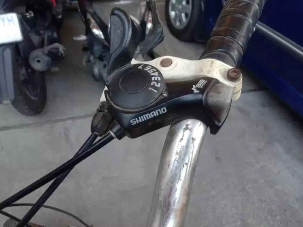 Sepeda lipat 20 inch exotic 1x7 speed Shimano