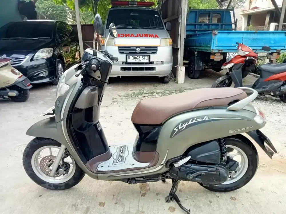 Scoopy 2017 Donat mesin standar  dikcf lenteng bs TT Unit lain