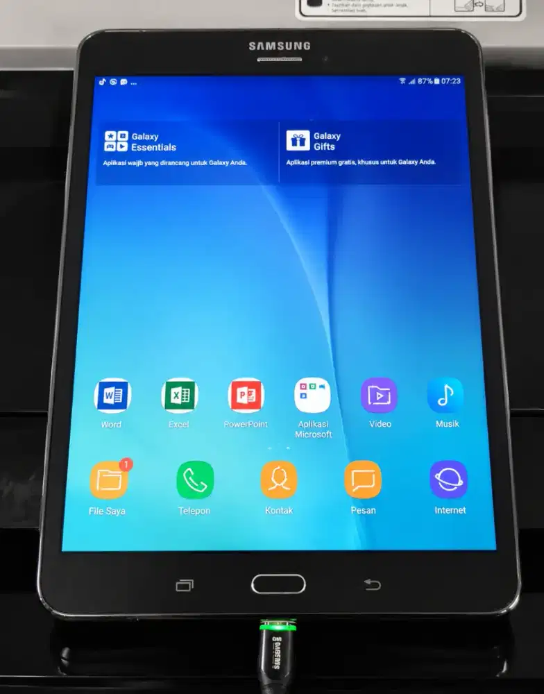 SAMSUNG GALAXY TAB A 8.0 LTE 4G MULUS BISA Youtube WA Nelpon