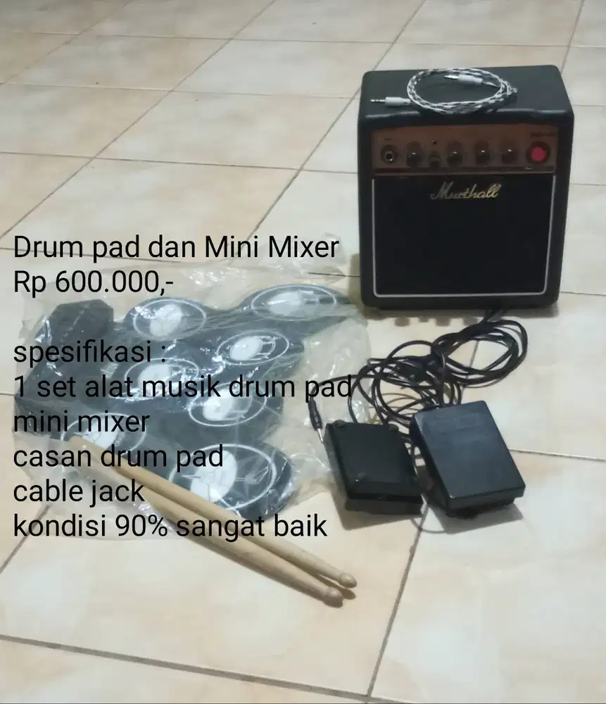 Drum pad&mini mixer