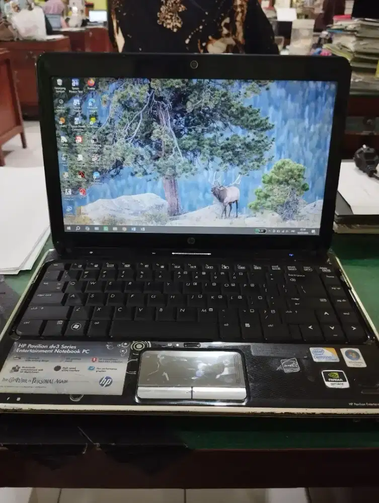 Laptop hp pavilion dv 3 centrino core2duo
