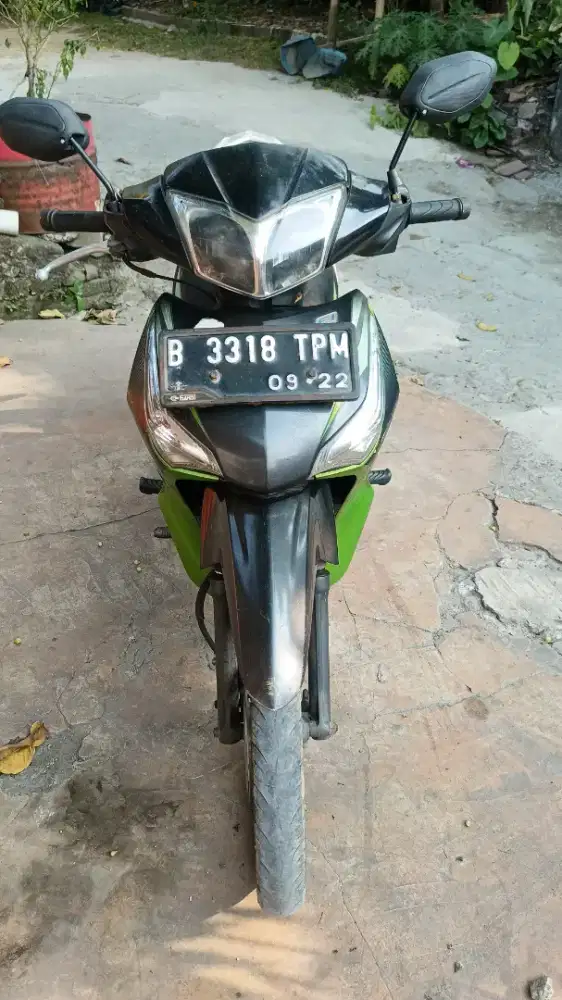 Suprax 125 helm in injeksi 2012 plat B jkrta pajak of 2020 lengkap