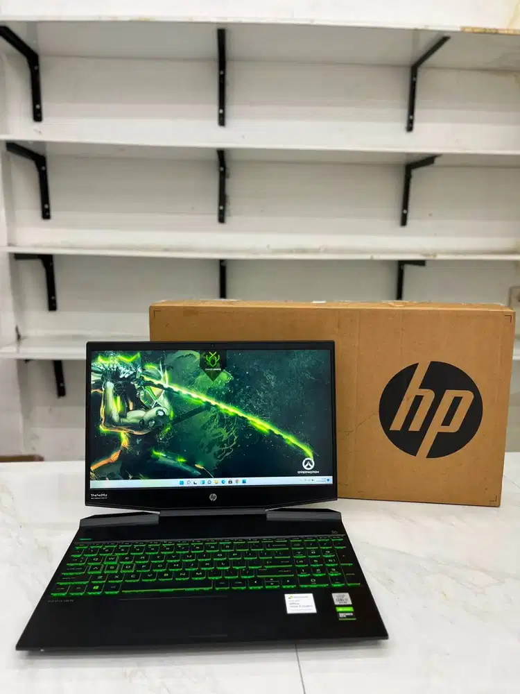 HP PAVILION GAMING INTEL CORE I7-10750H RAM 16 GB SSD 512 GB GTX 1650