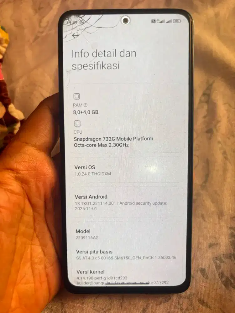Redmi note 12 pro 8/256