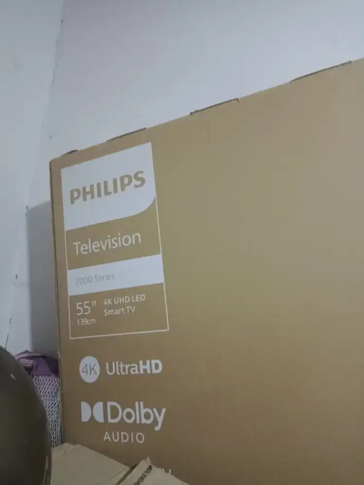 TV PHILIP 55 inchi 4 K UHD LED Smart TV