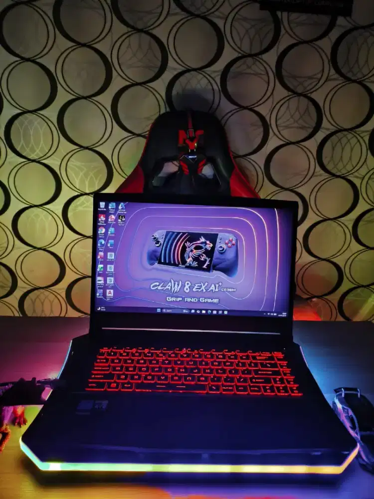 LAPTOP MSI GF63 EVOLVE THIN [GEN 11] SSD+HDD DUAL VGA NVIDIA RTX 2050