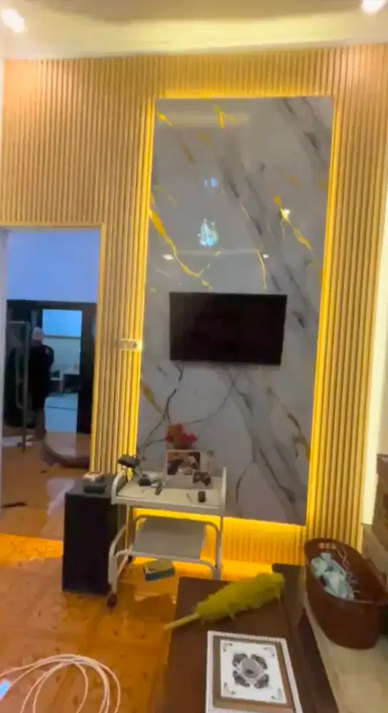Wpc Kombinasi UV Board Marble
