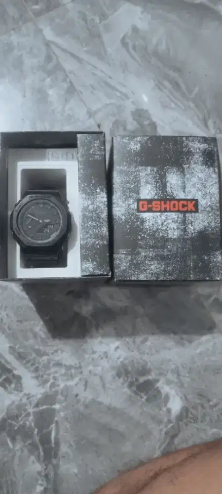 Di jual second Casio g shock full set garansi