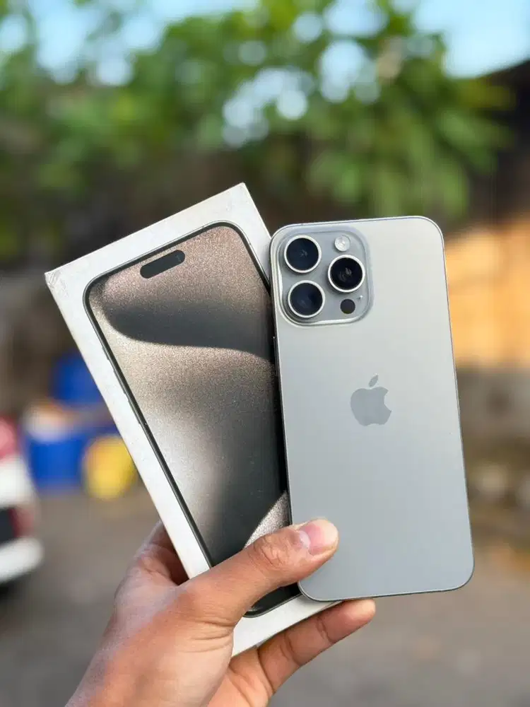 iPhone 15 Pro Max 512GB Ex iBox BH 100% CC 0 Like New Fullset