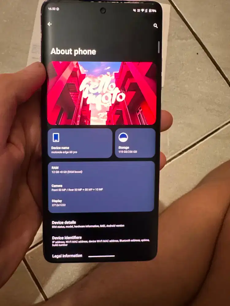 Motorola edge 60 pro