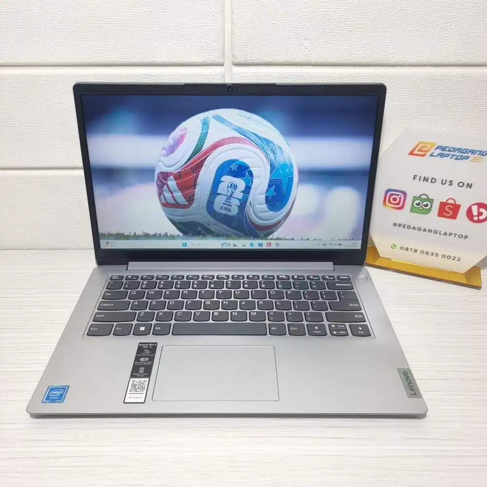 Lenovo Ideapad Slim 1 Intel Celeron N4020 RAM 8GB SSD 256GB