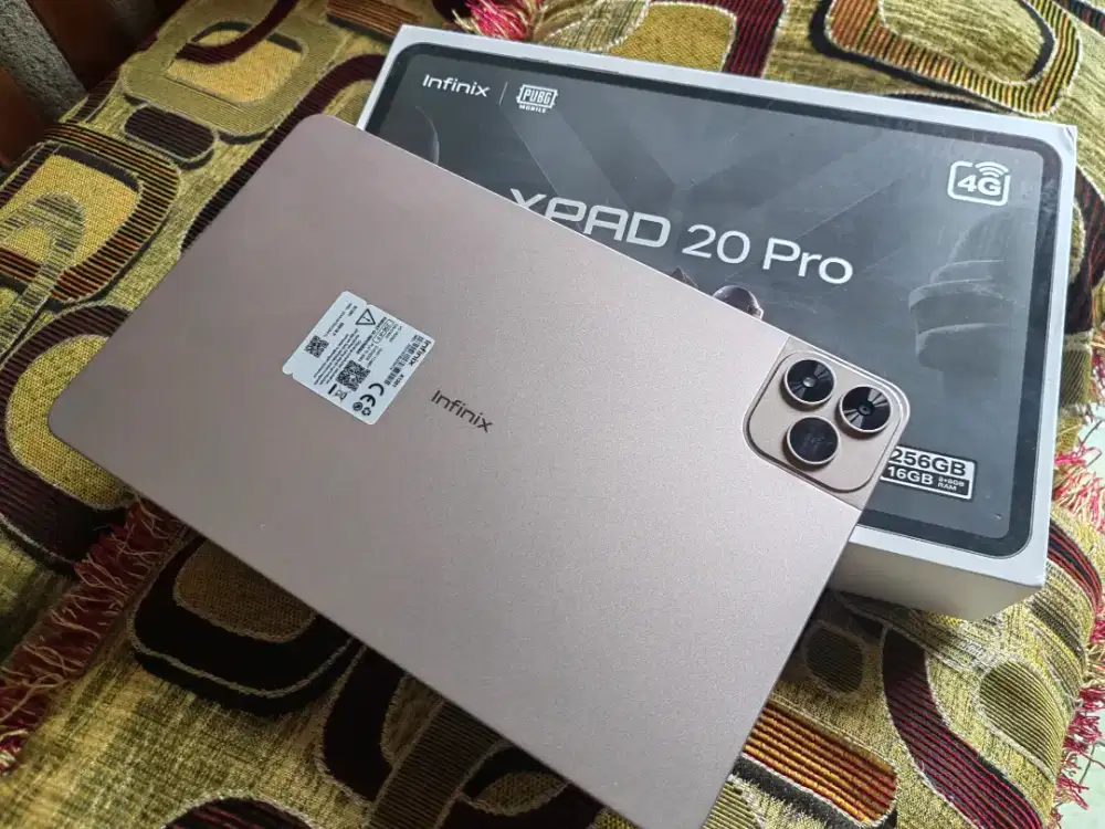 Infinix Xpad 20 Pro 4G ram 8/256gb fullset mulus